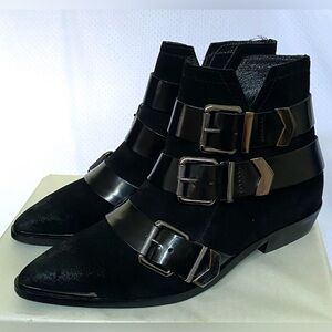 Diesel Mannish D Enilla buckle boots(38)